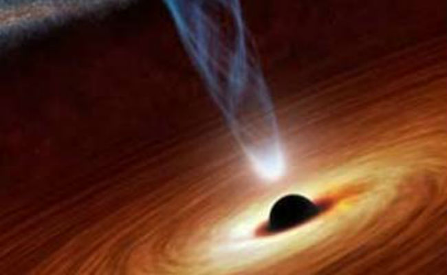 First Glimpse of Black Hole Swallowing Star, Ejecting Flare