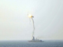 INS कोच्चि से ब्रह्मोस मिसाइल का सफल परीक्षण, समुद्र में लक्ष्य को भेदा INS कोच्चि से ब्रह्मोस मिसाइल का सफल परीक्षण, समुद्र में लक्ष्य को भेदा