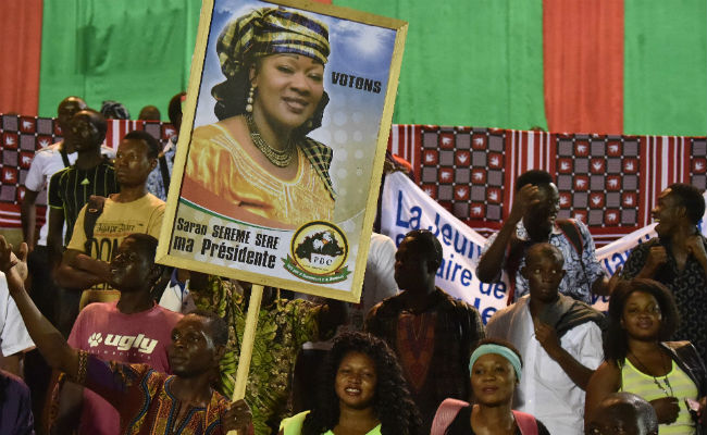 After Roller-Coaster Year, Burkina Votes for New President