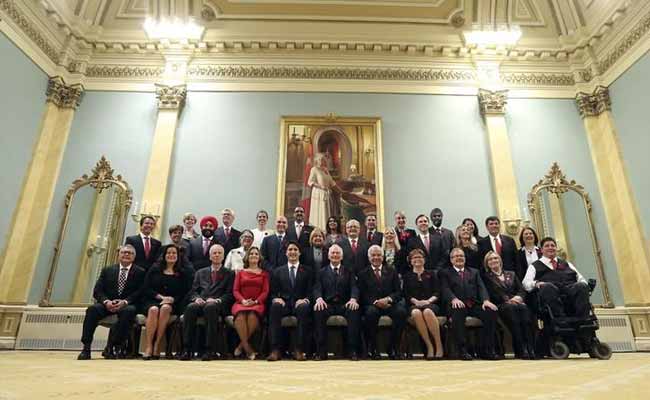 Canada PM Sworn in, Reveals Diverse Gender-Equal Cabinet