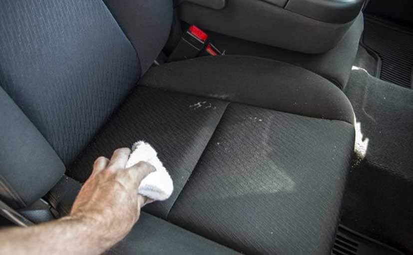 how to clean mold from fabric car seats