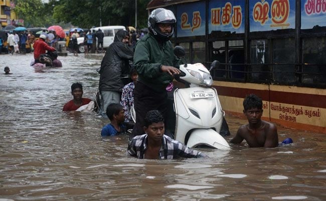 Heavy Rains Lash Parts of Tamil Nadu, Puducherry: Normal Life Hit