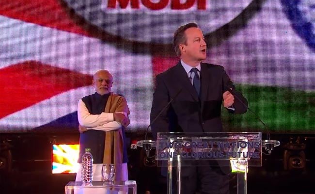 Won't be Long Before There's British-Indian PM: David Cameron