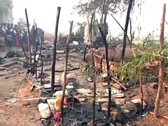 दिल्‍ली के भलस्‍वा डेयरी में झुग्गियों में लगी आग, पूरे परिवार की जलकर मौत