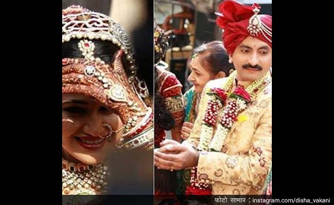 तस्वीरों में : 'तारक मेहता का उल्टा चश्मा' की दया भाभी यानी दिशा वकानी ने रचाई शादी