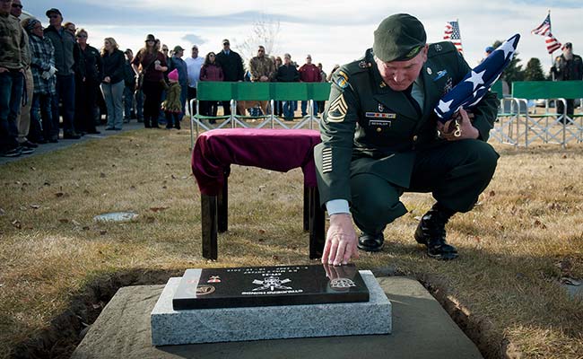 'Major Mike' Receives Burial Worthy of the Decorated War Dog He Was