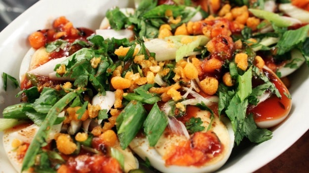 Egg chaat