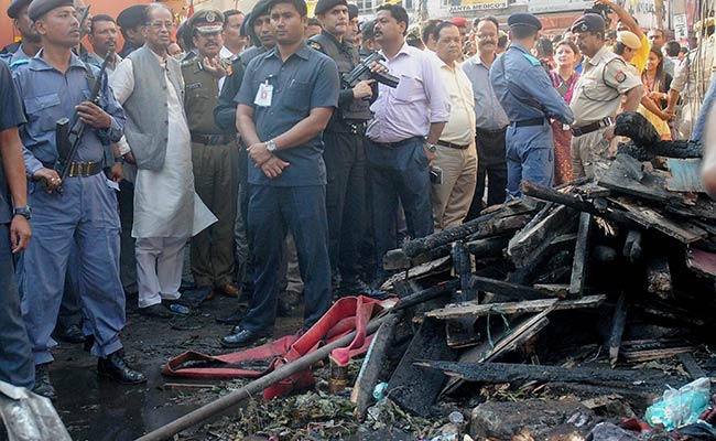 Major Fire in Guwahati Market