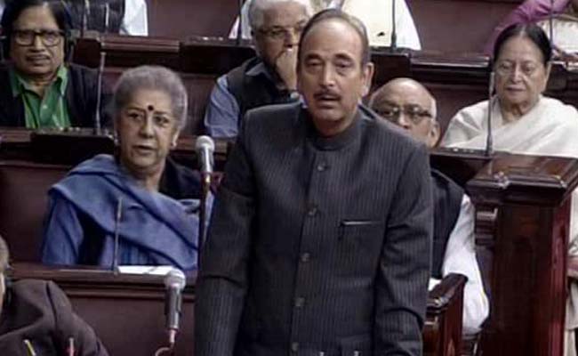 Constitution Day BJP's Attempt to Rewrite History: Ghulam Nabi Azad