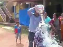 Congress, BJP Spar Over Goa Municipal Councillor's Milk Bath