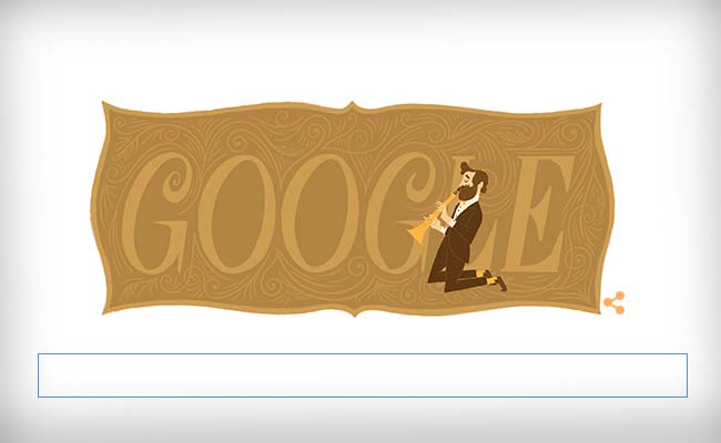 Google Remembers Saxophone Innovator Adolphe Sax on His 201st Birthday