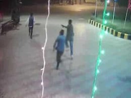 Murder at Gurgaon Petrol Pump Caught on CCTV Camera Murder at Gurgaon Petrol Pump Caught on CCTV Camera