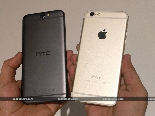 htc one a9 iphone 6 ndtv