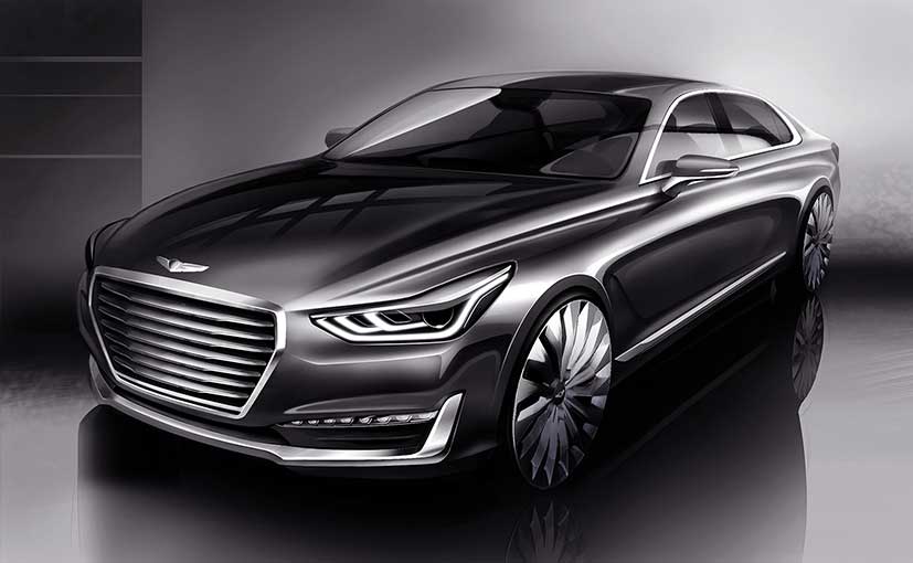 Hyundai Teases the G90 - the First Sedan to Come Out of Its Genesis Stable