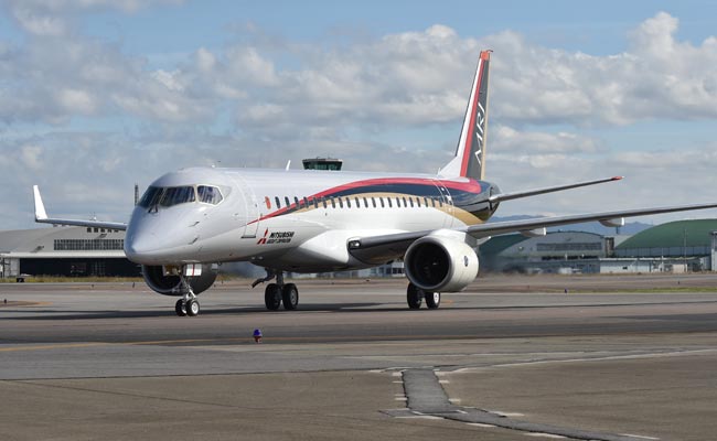 Japan's First Passenger Jet Takes Off in Maiden Test Flight