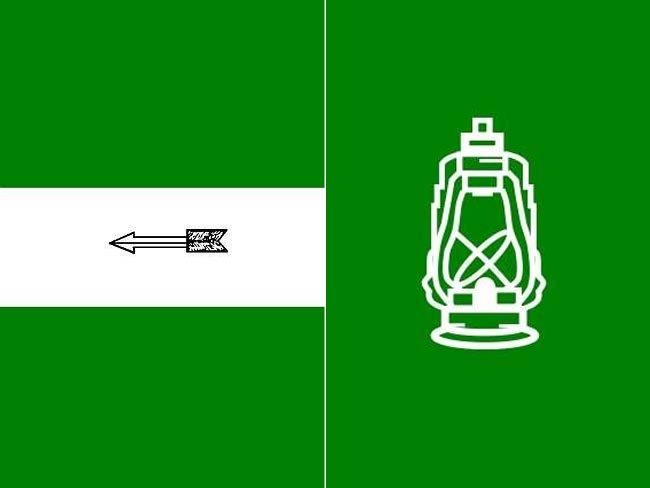 बिहार चुनाव में 'लालटेन' के सहयोग से निशाने पर लगा 'तीर'