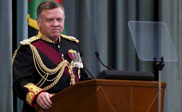 Jordan's King Abdullah to Discuss War on Syria Terrorists With Vladimir Putin
