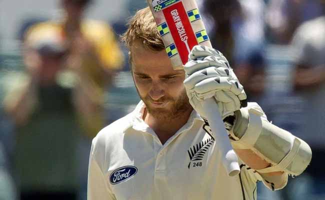 NZvsMUMBAI : न्यूजीलैंड के कप्तान केन विलियम्सन और रॉस टेलर ने बल्ले से दिखाया दम...