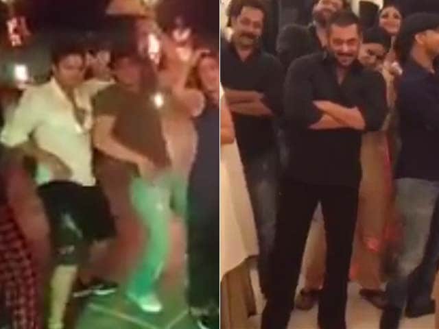 Shah Rukh, Salman Dance For Each Other in Khan Double Whammy Dubsmash