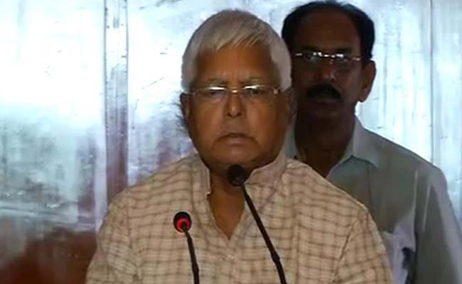 'Bihar Mandate Was For Fight Against Narendra Modi in Delhi': Lalu Yadav