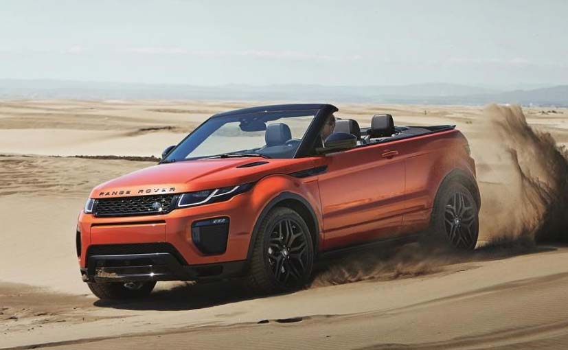 Range Rover Evoque Convertible to Be Showcased at 2016 Auto Expo