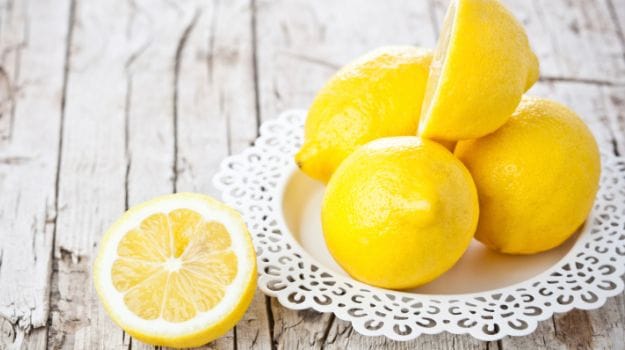 Use lemons for glowing skin