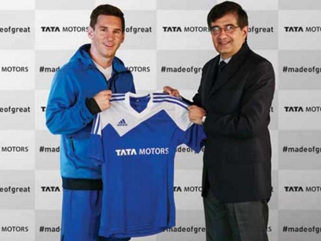 टाटा मोटर्स के ब्रांड एंबेसडर बने लियोनेल मेस्सी