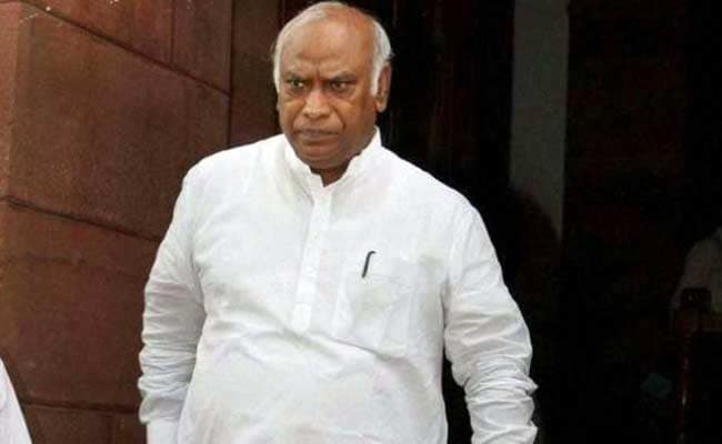 Mallikarjun Kharge Arrives In Gujarat For Congress Chief Polls Campaign