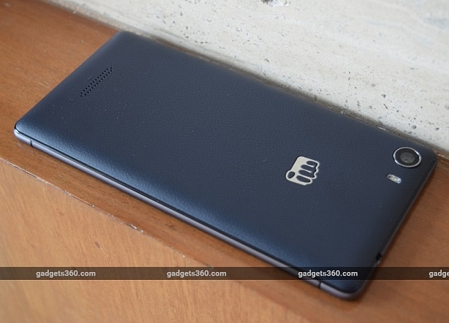 Micromax Canvas 5 back ndtv