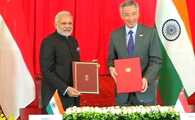 10 Pacts Signed as India, Singapore Elevate Ties to Strategic Partnership
