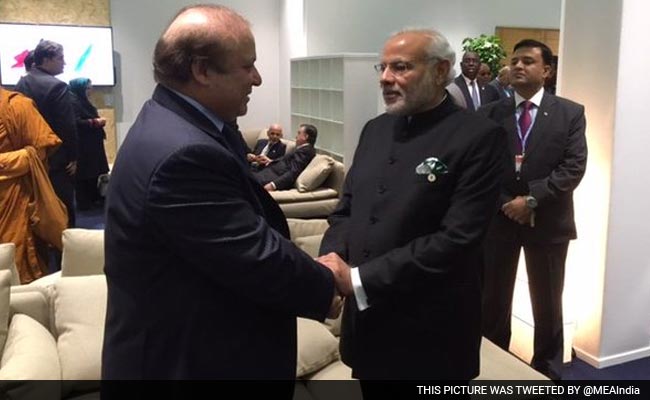 'Climate Change' in Paris? PM Narendra Modi-Nawaz Sharif Handshake Sparks Buzz