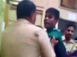 'Fighting' Mumbai Couple Thrashed In Police Station, Video Goes Viral 'Fighting' Mumbai Couple Thrashed In Police Station, Video Goes Viral