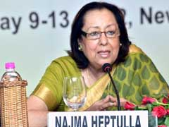 Terrorism Worst Enemy of Democracy, Says Union Minister Najma Heptulla