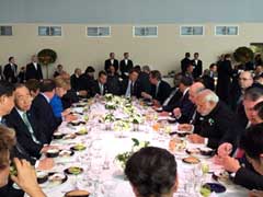 Prime Minister Narendra Modi Attends Lunch Hosted by Francois Hollande
