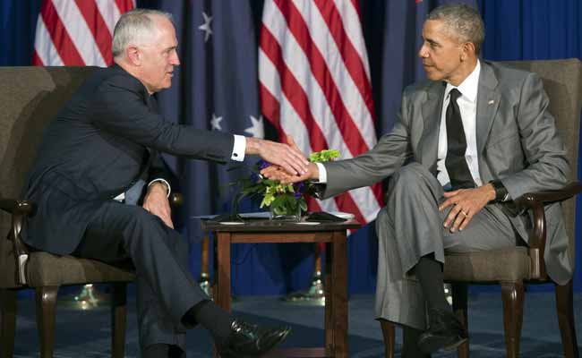 ISIS Tops Agenda at First Barack Obama and Malcolm Turnbull Meeting