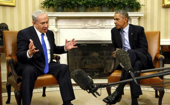 Barack Obama, Benjamin Netanyahu at White House Seek to Mend US-Israel Ties