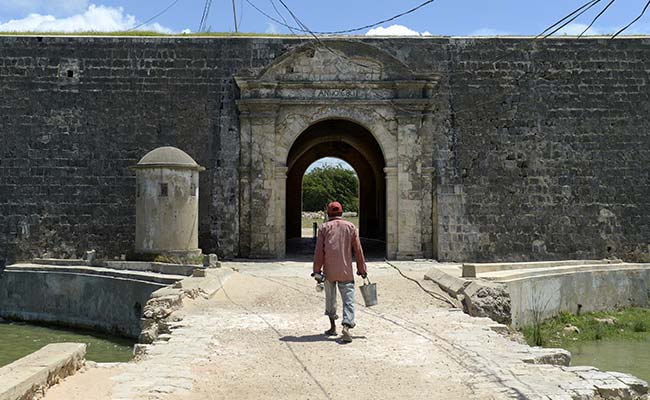 Sri Lanka's Icon of Colonial Rule Rises From The Rubble
