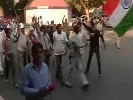 Ex-Servicemen Take Out March Against One Rank One Pension Notification Ex-Servicemen Take Out March Against One Rank One Pension Notification