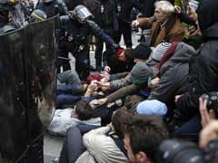 Paris Police Detain 208 After Climate Change Demo
