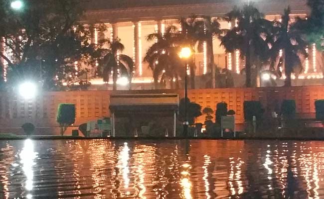 A Decked Up Parliament for Constitution Day on November 26