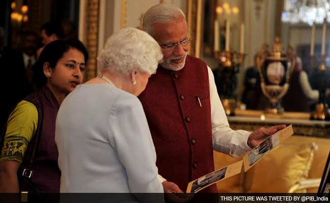 Among PM Modi's Gifts to the Queen, Memories of her First India Visit