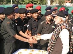 PM Narendra Modi Celebrates Diwali With Soldiers, Pays Homage at Dograi War Memorial