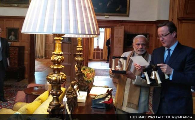 What PM Narendra Modi Gifted British PM David Cameron