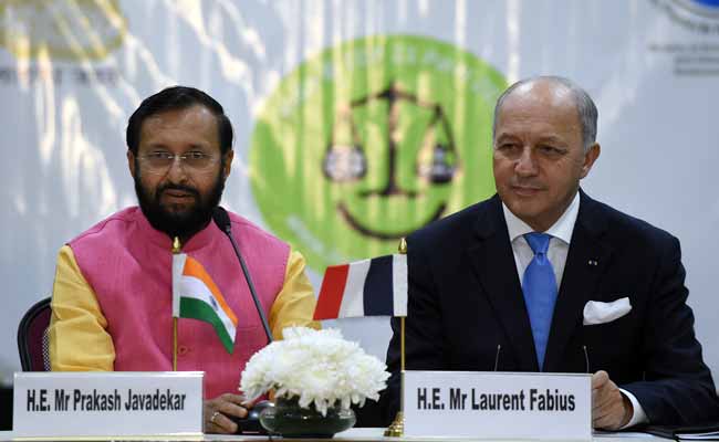 India Seeks 'Climate Justice' for Poor Nations at Paris Talks