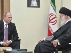 Iran Leader Hosts Valdimir Putin, Says US Policies Threaten Tehran, Moscow