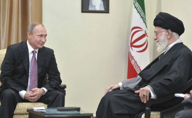 Iran Leader Hosts Valdimir Putin, Says US Policies Threaten Tehran, Moscow