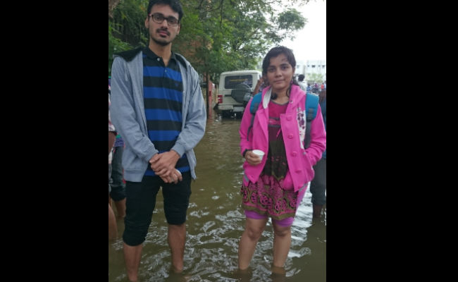 Swamps for Home with No Electricity or Drinking Water in Flooded Chennai