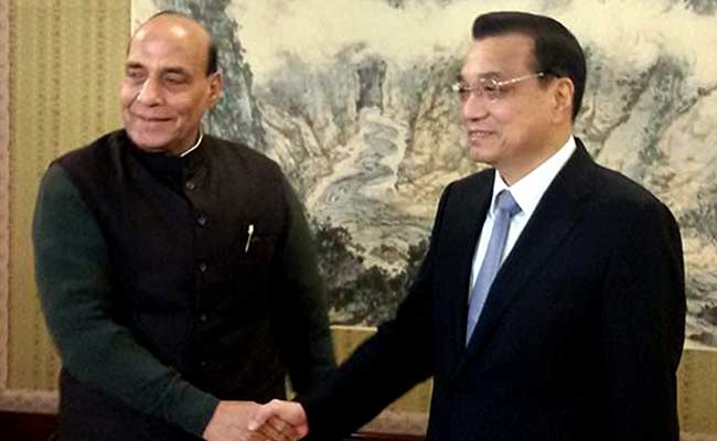 Home Minister Rajnath Singh Calls on Chinese Premier Li Keqiang