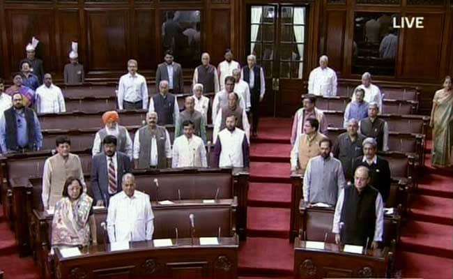 Rajya Sabha Adjourns After Death of Sitting Lawmaker