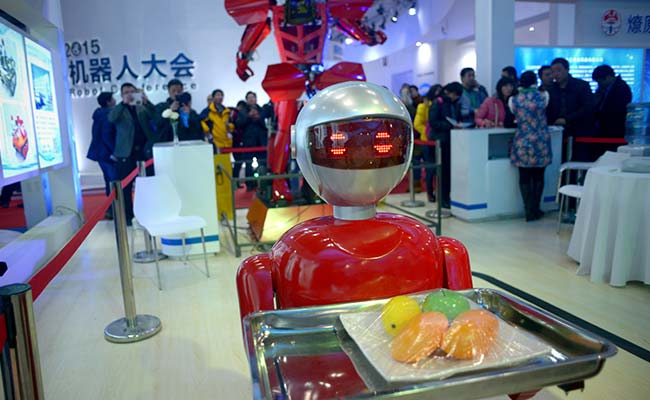 China Dreams of Electric Sheep at Robot Conference